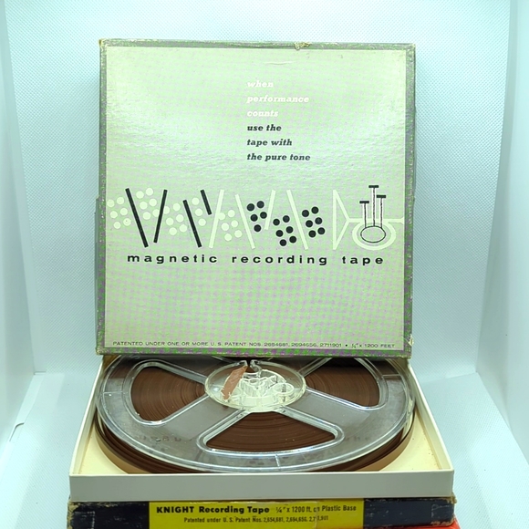 Audio Recording Tape - Magnetic Recoding Tapes - 4 Types - Picture 9 of 9